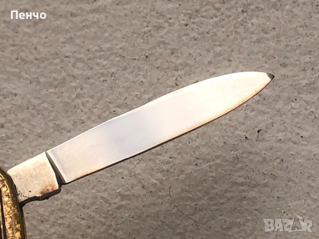 старо ножче 402 "RUDERER" SOLINGEN, снимка 10 - Ножове - 53653705