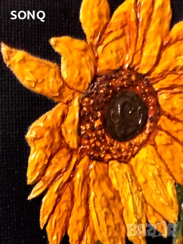 Красива Картина Слънчогледи, снимка 6 - Картини - 52150857