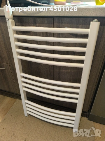 Електрическа алуминиева лира за баня Tedan 600 w.