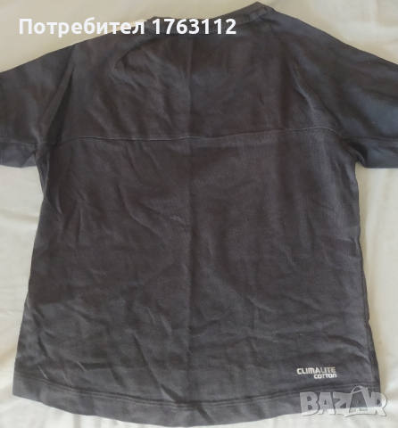 Adidas черна тениска за 5-6 г. дете, снимка 3 - Детски тениски и потници - 44972449
