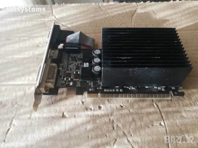 Видео карта NVidia GeForce Palit GT520 HDMI 2048MB GDDR3 64bit PCI-E, снимка 5 - Видеокарти - 47839885