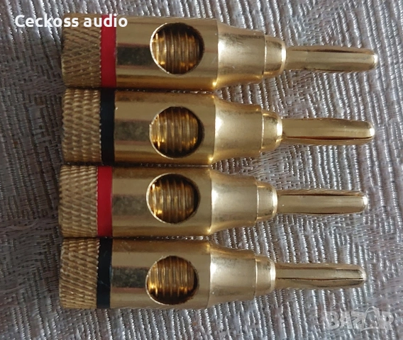 Конектори (банани) за тонколони 