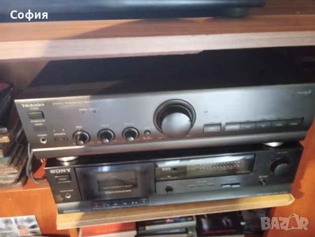 Усилвател Техникс SU --500. 2,/60 w, снимка 3 - Ресийвъри, усилватели, смесителни пултове - 54065152