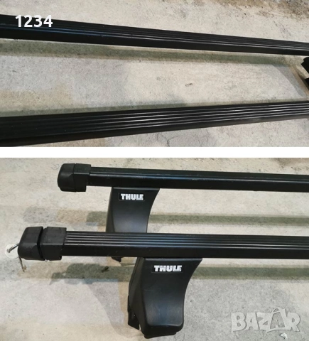 Багажник напречни греди THULE рейки за NISSAN Micra 1993-2002г., снимка 2 - Аксесоари и консумативи - 51777346