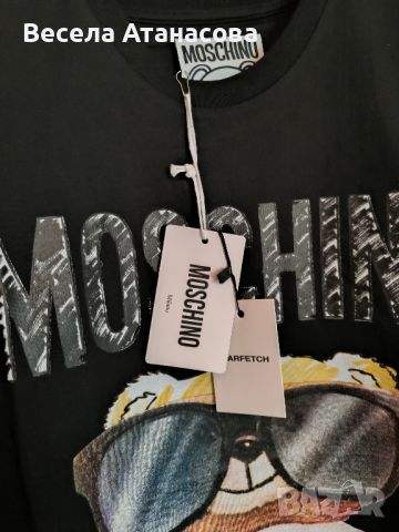 Moschino мъжка тениска. Teddy ТОП КАЧЕСТВО , снимка 2 - Тениски - 45420794