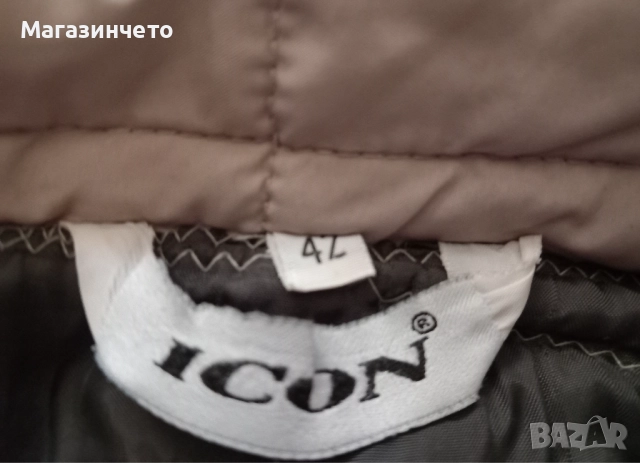 Леко капитонирано яке ICON, размер 42 (мъжко S-M / дамско M-L), снимка 3 - Якета - 52462596