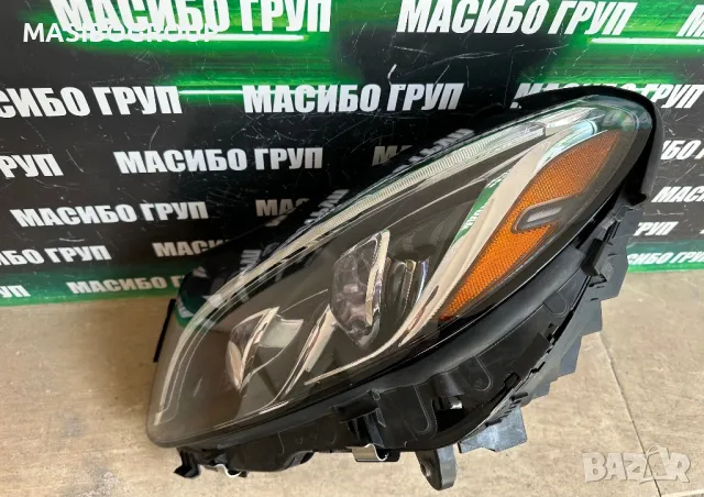 Фарове LED INTELLIGENT LIGHT SYSTEM фар за Мерцедес Mercedes C-класа W205,USA, снимка 12 - Части - 49539142