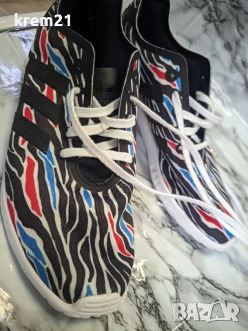 Adidas ZX-Flux Zebra дамски маратонки  номер 38 2/3, снимка 6 - Маратонки - 45192876