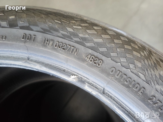2бр. летни гуми 275/40/20 Continental, снимка 6 - Гуми и джанти - 53791435
