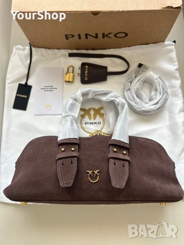 Дамска чанта Pinko Bowling bag baguette