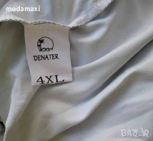 4XL /5XL Нова дълга рокля Denater , снимка 8 - Рокли - 46900340