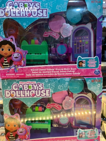 Игрален комплект Gabby's Dollhouse - Музикална стая, снимка 7 - Други - 53888447