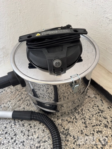 Прахосмукачка за Пепел ROWI RAS 800/18/1 Inox Basic Сухо Почистване, Неръждаема, 800 W!, снимка 3 - Прахосмукачки - 52562154