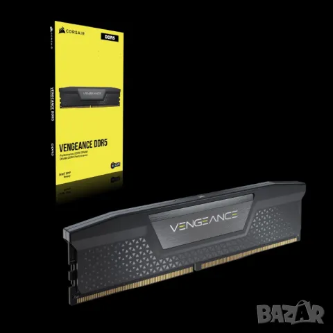 Маркови рам памети Corsair VENGEANCE 64GB (2x32GB) DDR5 4800MHz с гаранция, снимка 2 - RAM памет - 48244165