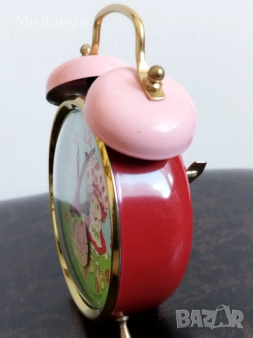 Стар анимиран будилник, настолен часовник, снимка 7 - Антикварни и старинни предмети - 54099730