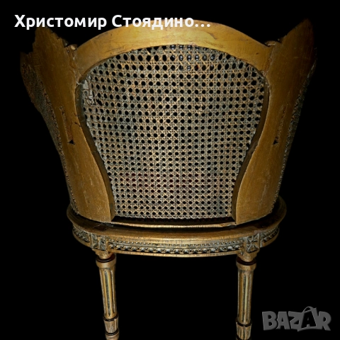 Френски столове от 19-ти век в стил Луи XVI, снимка 6 - Антикварни и старинни предмети - 51882881