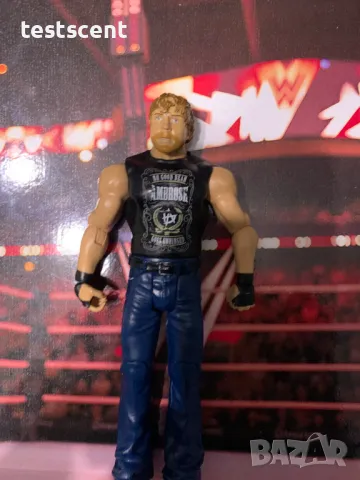 Екшън фигура WWE Jon Moxley Dean Ambrose Дийн Амброуз Basic играчка WWE AEW Unhinged, снимка 6 - Фигурки - 48509077