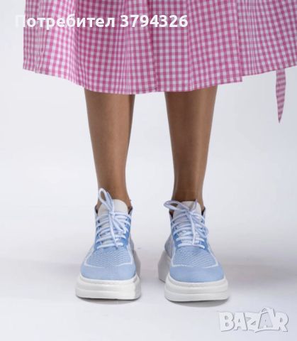 Дамска модерни обувки MAGZA❤️ текстилни кецове"Пролет-лято" , снимка 5 - Кецове - 45716756