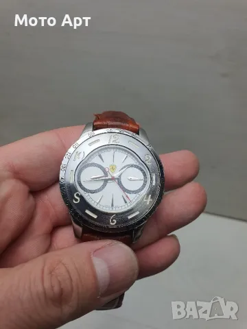 Ferrari Автоматичен ръчен Часовник Работи Дизайнерски с въртящ се Безел, снимка 3 - Мъжки - 49717226