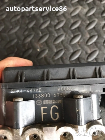 ABS помпа за Mazda 6 2.2 дизел (2009) 133800-6980, GDK4-437A0, снимка 2 - Части - 53714591