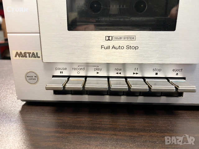 Касетен дек Technics/Panasonic, снимка 7 - Декове - 53902227