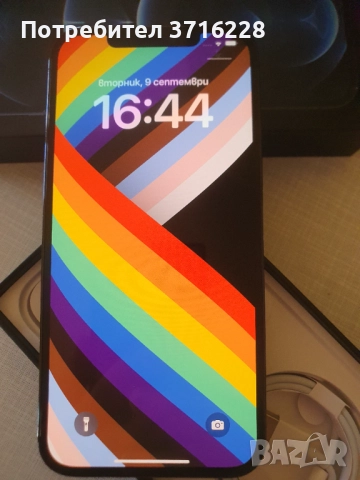 Apple iPhone 12 Pro MaxPacific Blue, 256 GB 100% BH