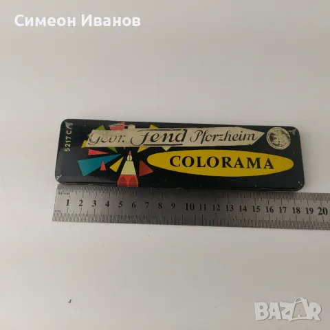 Стара метална кутия BOHEMIA Works Toison D`or COLORAMA #5476, снимка 12 - Други ценни предмети - 48011009