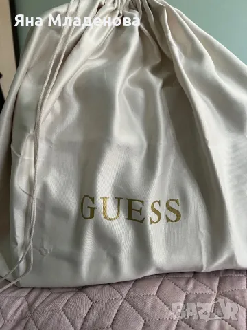 Чанта GUESS Katey Python print Maxi , снимка 7 - Чанти - 48636517