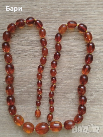 Красив гердан от кехлибар, снимка 4 - Колиета, медальони, синджири - 53312892