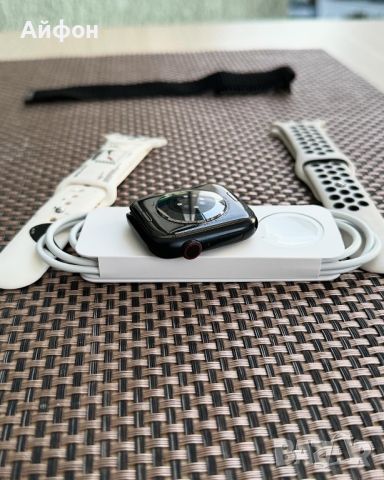 КАТО НОВ! /*ЛИЗИНГ*/ Apple Watch Series 7 Nike 45MM / Cellular / iwatch Часовник, снимка 6 - Apple iPhone - 45112668