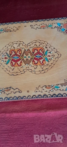 Стара дървена кутия , снимка 3 - Колекции - 50910738