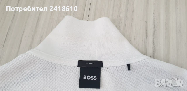 Hugo Boss Phillipson 108 Pique Cotton Slim Fit Mens Size M НОВО! ОРИГИНАЛНА Тениска!, снимка 18 - Тениски - 50463733