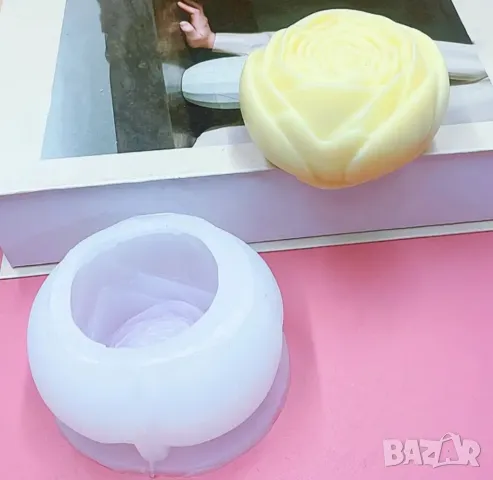 Молд роза 7,3 см (17), снимка 2 - Форми - 50406191