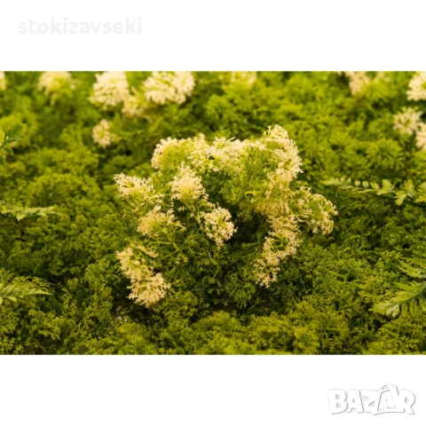 Зелено пано за стена, 100*100 см, снимка 2 - Други - 51242564