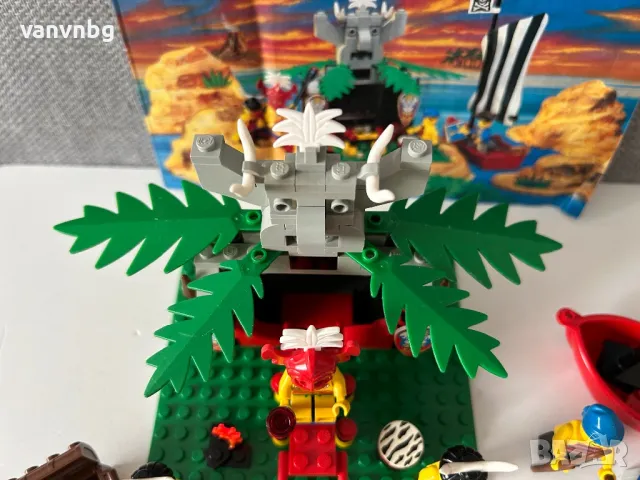 Lego Pirates King Kahuka's Throne 6262, снимка 5 - Колекции - 49313242