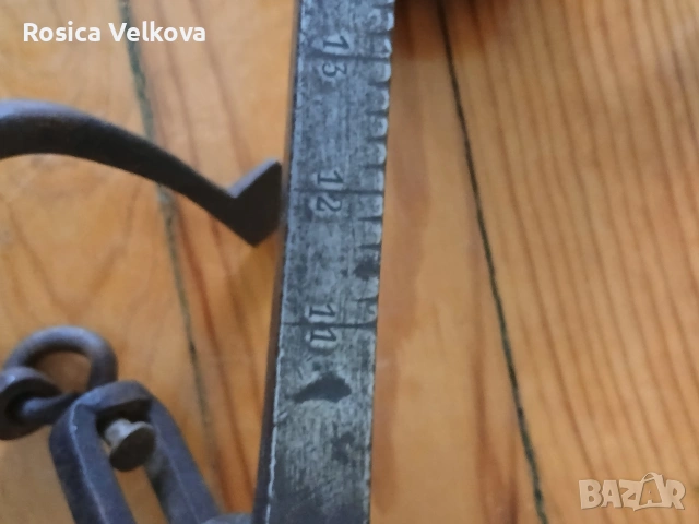 Стар ретро кантар с топуз , снимка 6 - Антикварни и старинни предмети - 53243306