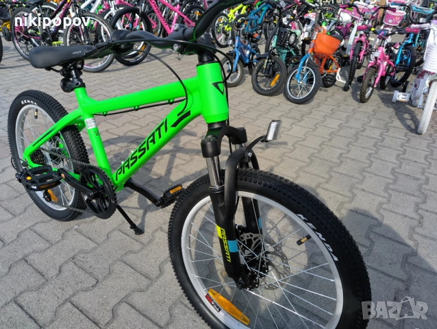 PASSATI Алуминиев велосипед 20" ALUMINIUM зелен, снимка 12 - Велосипеди - 53838784