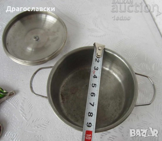  Малки:  Малка стара ютия, ютии, тенджера, кошница, лампа, газ, газен, снимка 4 - Декорация за дома - 28870905