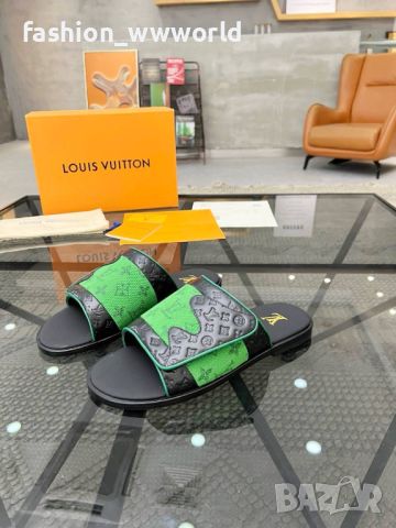 чехли мъжки LOUIS VUITTON-реплика, снимка 1 - Мъжки чехли - 46206576