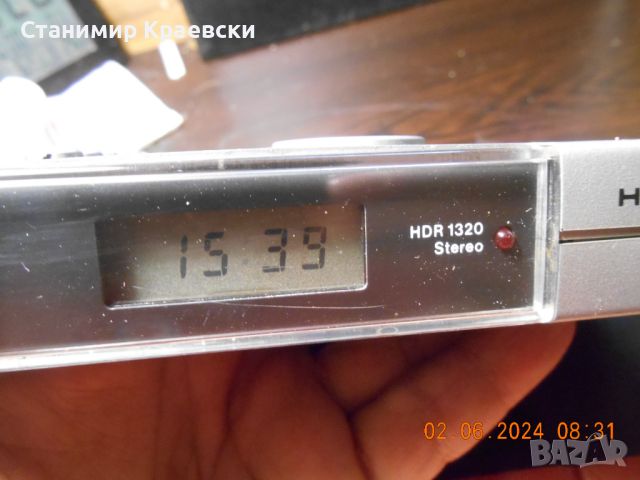 Hanimex HDR 1320 Portable Radio clock alarm - vintage 81, снимка 9 - Радиокасетофони, транзистори - 46090166