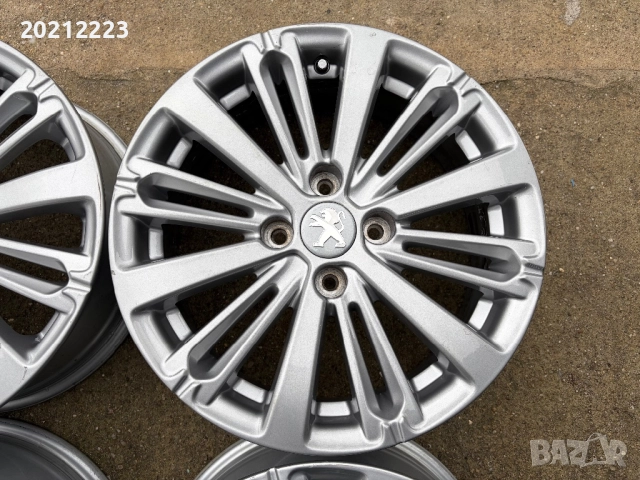 4 броя алуминиеви джанти за Peugeot 208,2008 16, снимка 8 - Гуми и джанти - 52708834
