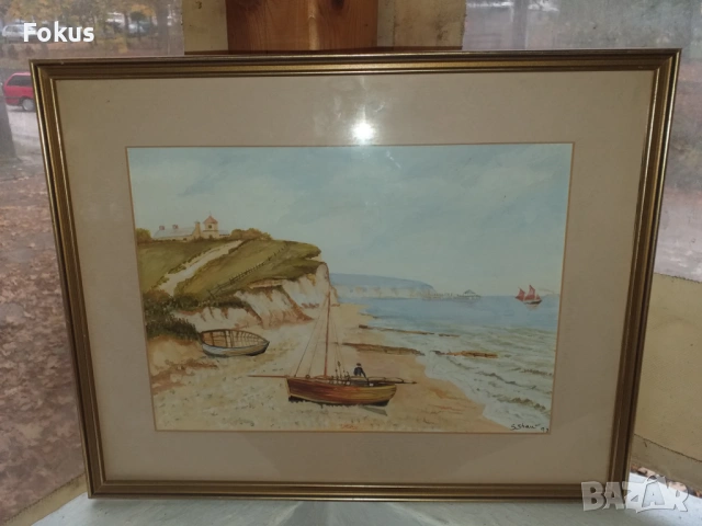 ПРЕКРАСНА КАРТИНА РИСУНКА ХУДОЖНИК ПОДПИС