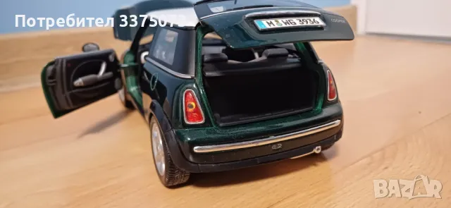 Mini Cooper 1:18 Maisto, снимка 7 - Колекции - 48842432