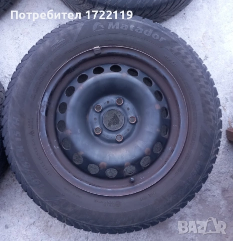 Всесезонни гуми 195 65 15 с джанти 4бр. Vw Audi Skoda Seat, снимка 2 - Гуми и джанти - 53243298