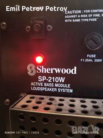 Промо ⭐ ⭐ ⭐ Sherwood sp-210 100W субуфер  subwoofer , снимка 8 - Тонколони - 47895096