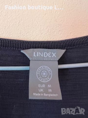 Lindex Дамска тъмно сива блуза без ръкави М размер 🩶, снимка 2 - Тениски - 46055170