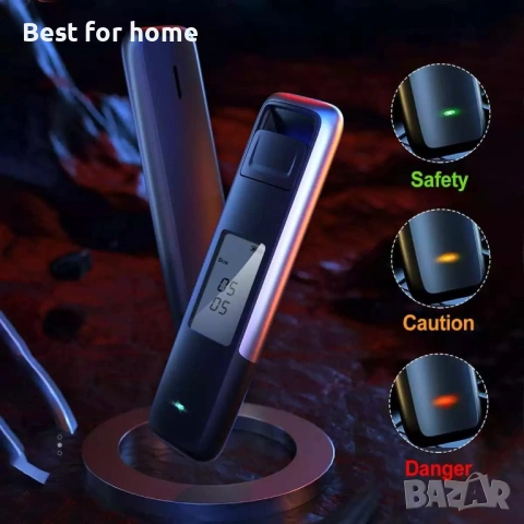 Real Instruments Цифров LCD дисплей Безконтактен Алкохолен Тестер, снимка 5 - Друга електроника - 53684889