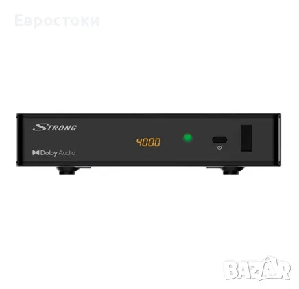 ТВ тунер Strong SRT 8215, тунер за цифрова телевизия, DVB-T2, HDMI, RJ45, TV (SCART), USB. Чисто нов, снимка 4 - Приемници и антени - 47068400