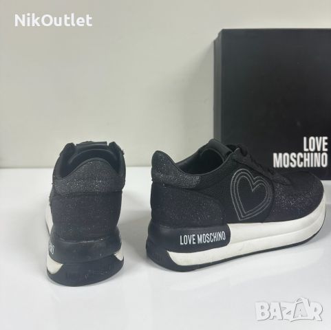 Love Moschino Trainers Black , снимка 4 - Кецове - 46137358