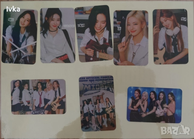 кпоп картички, снимка 6 - Други музикални жанрове - 54149670
